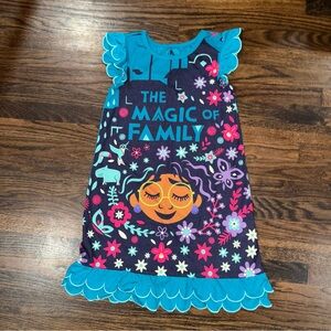 Disney Madrigal Encanto Mirabel Colorful Magic of Family Nightgown 7/8